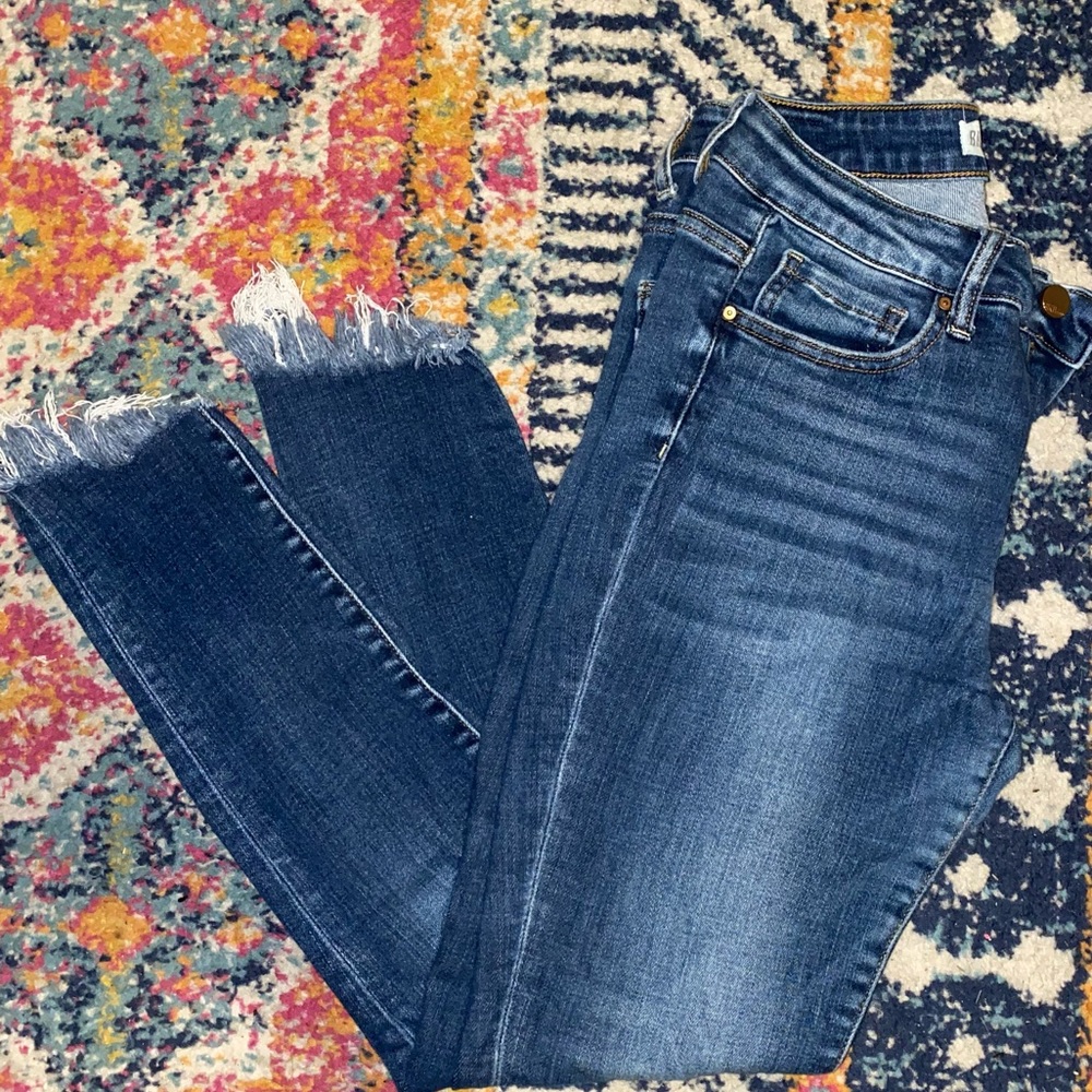 BKE STELLA BUCKLE SKINNY STRETCH JEANS